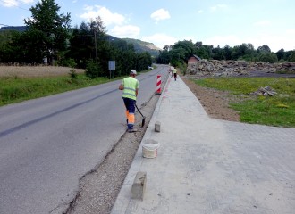 Obrazek: Drogowe inwestycje Powiatu