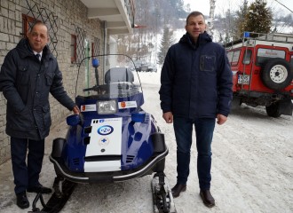 Obrazek: Skuter dotrze z pomocą tam, gdzie nie dojedzie żadne auto