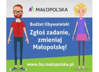 Obrazek: Rozpoczęło się zgłaszanie zadań do 3. edycji Budżetu Obywatelskiego Województwa Małopolskiego