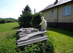 Obrazek: Likwidacja wyrobów zawierających azbest w Powiecie Nowosądeckim