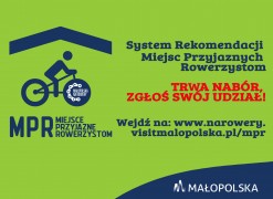 Obrazek: Aplikowanie do Systemu Rekomendacji Miejsc Przyjaznych Rowerzystom w województwie małopolskim