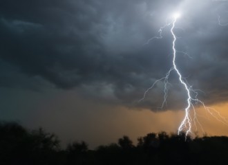 Obrazek: Burze, deszcz i wiatr – II stopień zagrożenia!