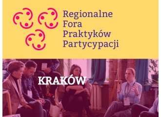 Obrazek: Zaproszenie na spotkanie dot. Regionalnego Forum Praktyków Partycypacji w Krakowie 