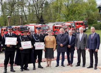 Obrazek: 48 tysięcy złotych dla strażaków ochotników z gminy Grybów