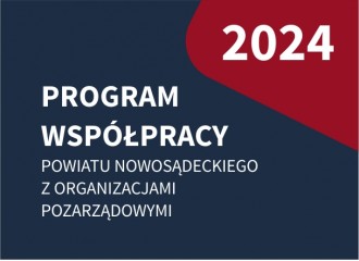 Obrazek: Konsultacje projektu „Programu Współpracy Powiatu Nowosądeckiego z&nbsp;Organizacjami Pozarządowymi na rok 2024”
