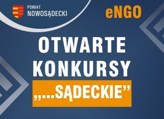 Obrazek: Ruszył nabór do konkursów „....SĄDECKIE” na 2025 rok!